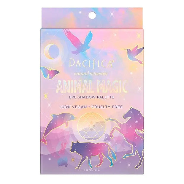 Pacifica Eyeshadow Palette – Animal Magic with Colorful Blendable Shades, Highly Pigmented Mineral Eyeshadow, Talc-Free, V...