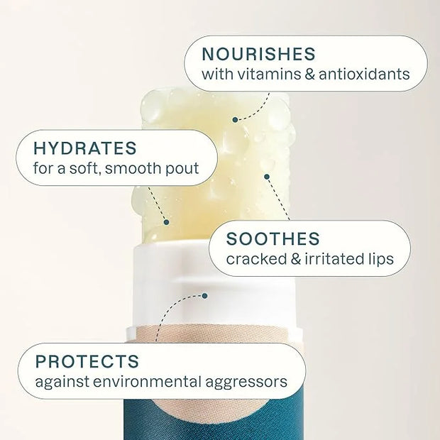 Cliganic Organic Lip Balm Set (Fresh Picked, 8 Flavors) - 100% Natural Moisturizer for Cracked & Dry Lips - Product Image