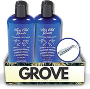Two Old Goats Essential Oil Lotion 4 oz Bundle with Nail Clipper - Moisturizing Lotion with Lavender, Chamomile, Eucalyptu...