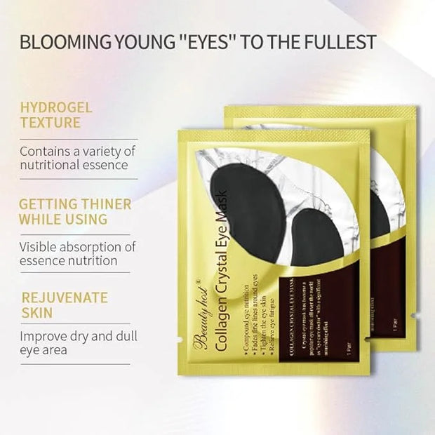 SLT Eye Care Kit - Under Eye Serum for Dark Circles and Puffiness, Soothing Eye Cream and Collagen Eye Mask Patches - Anti...