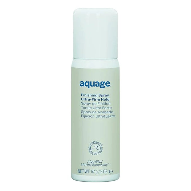 AQUAGE Finishing Spray, Travel Size, Delivers Humidity Resistance and Lasting Firm Hold Style Retention with Max Shine, LV...