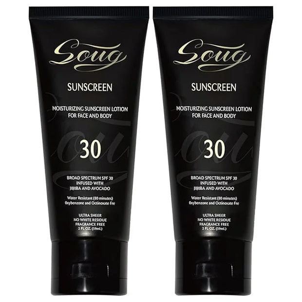 Sunscreen Black Girl, Sunscreen for black skin,Face & Body Moisturizing Sunscreen SPF 30, Black Gir'l Sunscreen for black ...