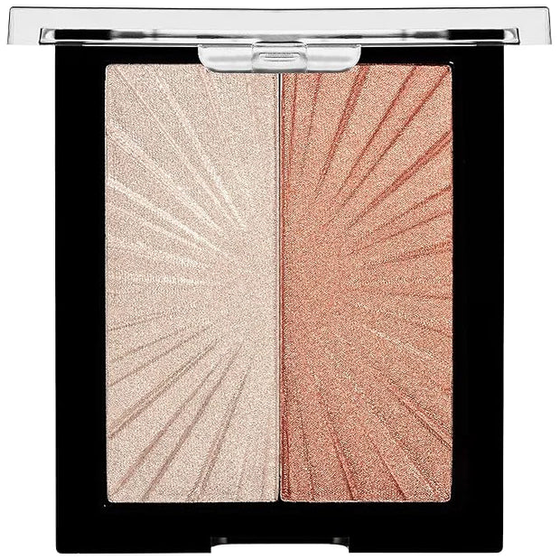 Wet n Wild MegaGlo Blushlighter, Blendable Blush & Highlighter Set, Shimmery Metallic Finish, Highlight Bling - Product Image