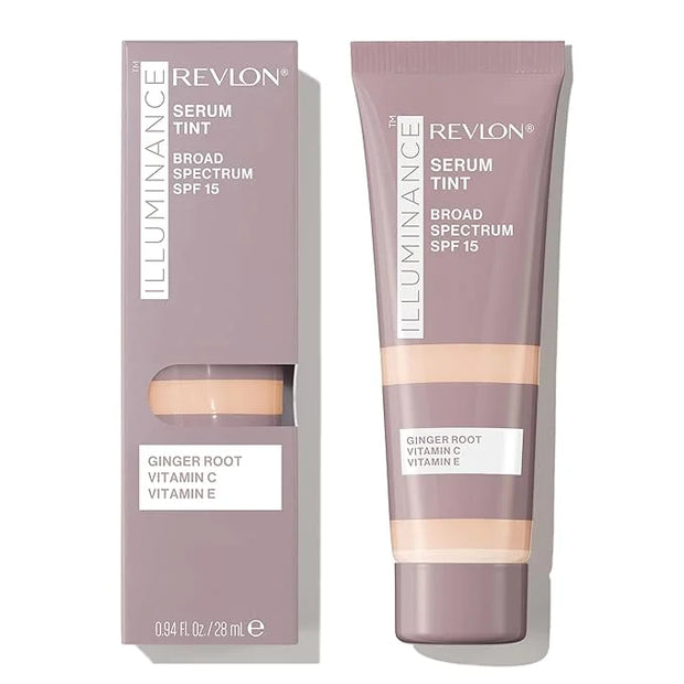 Revlon Illuminance Tinted Serum, Triple Hyaluronic Acid, Evens Out Skin Tone Over Time and Hydrates All Day, SPF 15, 113 I...