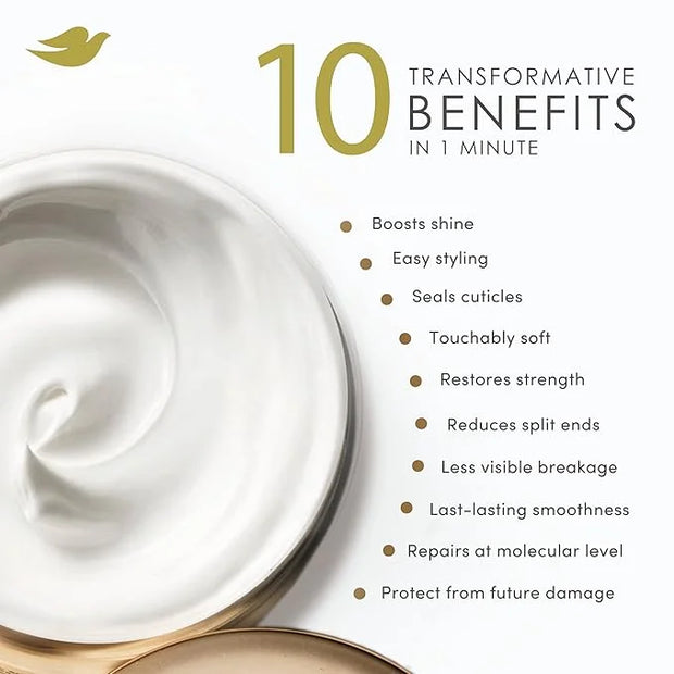 Dove Hair Intensive Repair 10in1 Serum Mask for Damaged Hair with Bio-Protein Care Technology and Amino Serum 9.2 fl oz - ...