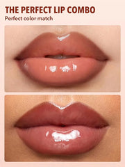 SHEGLAM 2-In-1 Lip Rules Liner & Gloss Pen Long Lasting Plumping Perfect Lip Combo Makeup Set-Case X Case - Product Image
