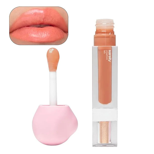 SARELLY CREATIVO LAB | Makeup Set Clear Lip Gloss + Shimmer and Shine | Beauty Vegan Skincare Make Up - Trending Lip Makeu...