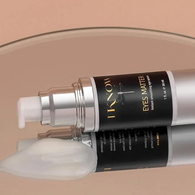 IKNOW EYES MATTER Instant Smoothing Eye Serum, Rapid Wrinkle Reducer, Rejuvenating, Brightening Treatment for Fine Lines, ...