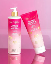 Pacifica Body Lotion - Island Vanilla Body Moisturizer - Plant Powered Aromatherapy - Tropical Vanilla Coconut Scent -w/Vi...