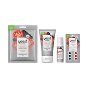 Yes To Tomatoes charcoel Set – Face Mask, Scrub & Cleanser, Moisterizer, Spot Treatment - Product Image
