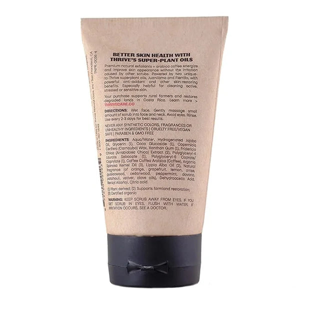 Thrive SPF50 Protect & Exfoliate Superplant Skin Care Set - Gift Set with Reef Safe SPF50 Mineral Sunscreen & Face Scrub -...