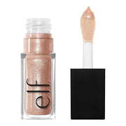 e.l.f. Glow Reviver Lip Oil, Nourishing and Hydrating with High-Shine Glimmer Finish & Sheer Wash Of Color, Minty Scent, N...