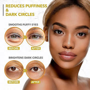 Under Eye Mask for Dark Circles and Puffiness, Wrinkles, 24k Gold Under Skincare Treatment Patches for Puffy Eyes with Col...