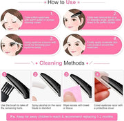 Eyebrow Razor Pack, Multipurpose Dermaplaning Face Razors for Women Facial Hair Removal/Exfoliating/Eyebrow Face Shavers/P...