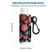 3pcs Lip Balm Holder Sleeves Keychain (Geometric