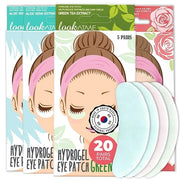 Under Eye Patches for Dark Circles and Puffiness (20 Pairs) - Korean Skin Care Caffeine Collagen Eye Patches for Puffy Eye...