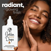W7 Golden Glow Drops - Liquid Bronzing Drops For Flawless Skin & A Radiant Finish - Product Image