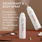 Native Deodorant & Body Spray Contains Naturally Derived Ingredients | Deodorant for Women and Men, All Day Odor Protectio...