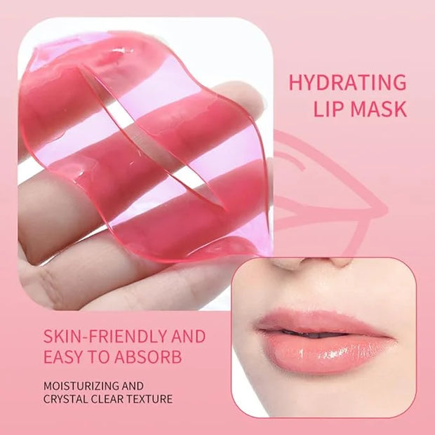 15 Pairs Eye Mask and 15 Pcs Lip Mask, Under Eye Patches and Lip Pads, Anti Aging Eye and Lip Mask, Collagen Crystal Mask ...