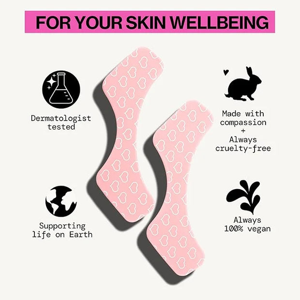 Pacifica Beauty Reusable Lip Line Mask, Skincare, Silicone Mask, For Fine Lines and Wrinkles, Lift and Firm, Pair with Ser...