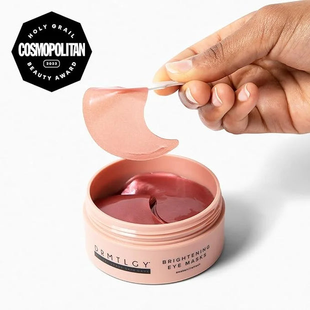 DRMTLGY Bright Eyes Set: HPR Eye Cream & Brightening Eye Masks - Target Dark Circles, Puffiness, Wrinkles, and Bags Under ...