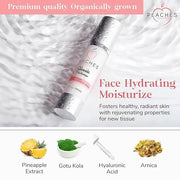 Hydrating Vegan Moisturizer with Vitamin E, Gotu Kola, and Pineapple – Age-Defying Face Cream for All Skin Types – Classic...