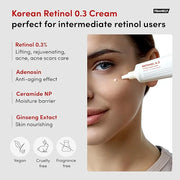 FRANKLY Skin Repair Duo: Retinol 0.3 Cream & Butter So Much Cream | Anti-Aging & Skin Turnover | Deep Moisturization | Veg...