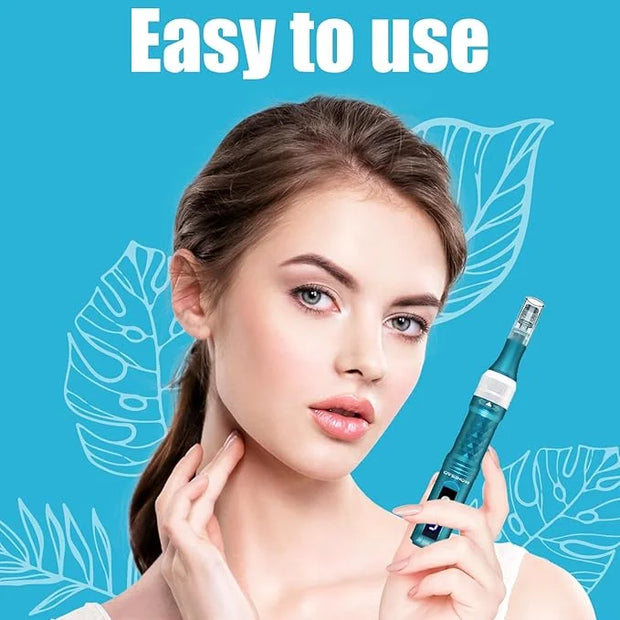 Home Use Microneedling Microneedle Skin Care Beauty Kit Tool for Face Hair Beard - Product Image
