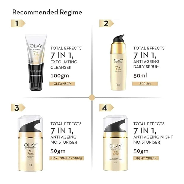 Olay, Total Effects 7 in 1 Day Cream Normal with SPF 15, 50g, 1.7 oz - Product Image
