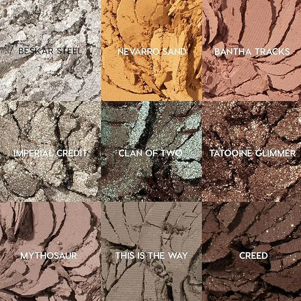 ColourPop x Star Wars Eyeshadow Palette - Eye Makeup Palette with Matte, Metallic, Matte Sparkle & Glitter Finishes - High...