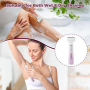 Electric Razors Shavers for Women, Bikini Trimmer 5 in 1 Electric Shaver Razor for Women, Wet/Dry Face Razors for Face Nos...
