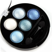 Mallofusa Portable 5 Colors Eye Shadow Palette Trendy 7oz