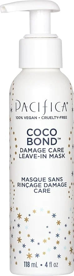 PACIFICA Beauty, Coco Bond Damage Care Leave-In Repair Mask Treatment, Dry & Damaged Hair from Bleach, Color, Chemical Ser...