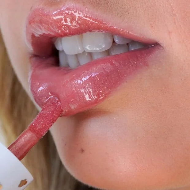 Kisses Lip Gloss Mini Duo - Audra, Teddy Bare - Product Image