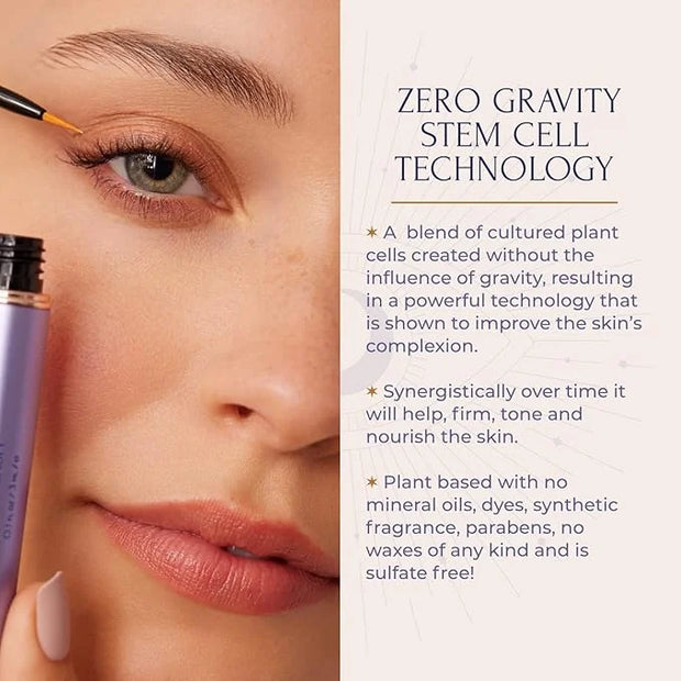 Tru Alchemy Lunar Lash + Eye Elixir | Lash Serum w/Keratin, Collagen, & Hyaluronic Acid + Cooling Dark Circle Treatment wi...
