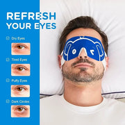 20 Packs Men's Steam Eye Mask,Heated Eye Mask for Dry Eyes Dark Circles Puffy Eyes,Disposable SPA Warm Compress,Travel Ess...