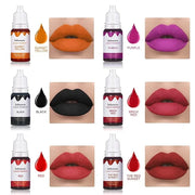BONNIE CHOICE 12 Colors Liquid Lip Gloss Pigment Set, DIY Lipstick Liquid Pigment for Set Making Lip Gloss, DIY Lip Cosmet...