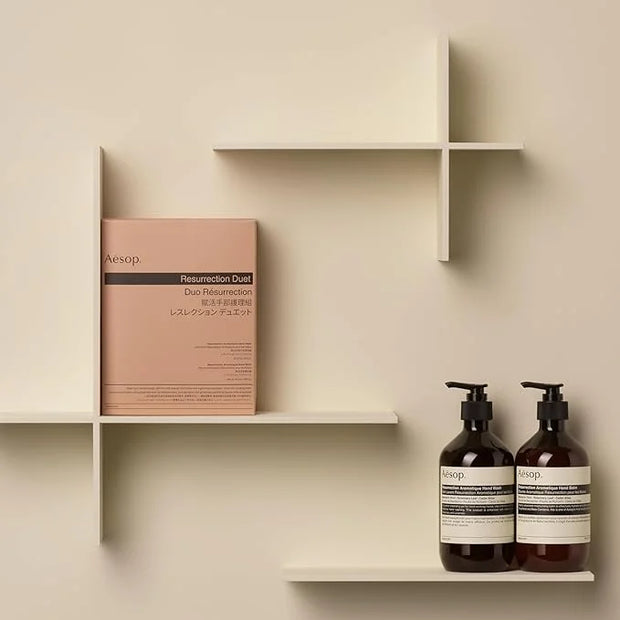 Aesop Resurrection Duet | Hand Wash & Hand Balm | Gentle Cleanse, Soften Hard-Working Hands | 16.9 oz / 500mL - Product Image