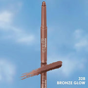 Covergirl Clean Eye Color, Bronze Glow, Eyeshadow Sticks, Ultra Creamy Formula, Lightweight, Buildable Formula, Lasts All ...