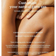 Bronzing Drops, Lightweight Non-greasy Liquid Bronzer for Face & Body, Glow Bronzing Serum for Flawless Skin & Radiant Fin...