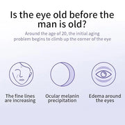 O'CHEAL Anti- Wrinkle Eye Cream With Roller Ball Quick Drying Hydrating Hyaluronic Acid Refreshing Eye Serum Fades Fine Li...
