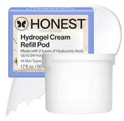 Honest Beauty Refill Pod for Full Size Hydrogel Cream | Lightweight, Moisturizing Water Cream | Gentle for Sensitive Skin,...