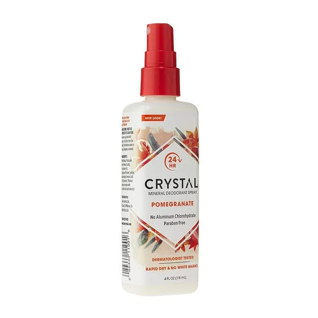 Crystal Mineral Deodorant Spray, Pomegranate, 4.0 oz (Pack of 12) - Product Image