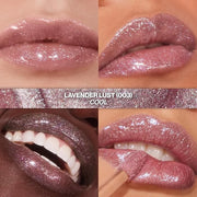 REVLON Super Lustrous Glimmer Gloss, Non-Sticky Lip Gloss, High-Shine Finish, Plant-Based Glitter, 003 Lavender Lust, 0.13...