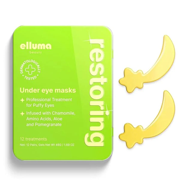 Under Eye Patches 12 Pairs of Themed Hydrogel Eye Gel Pads - For Puffy Eyes and Dark Circles, Under Eye Bags, Wrinkles - R...