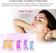 Under Eye Patches for Puffy Eyes, Reusable Ice Gel Eye Pad Cooling Eye Patch Hot Cold Therapy Eye Mask 8 Pack - Product Image