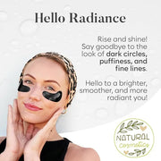 Snail Mucin Under Eye Patches (30 PAIRS), For Puffy Eyes and Dark Circles, Under Eye Mask with Hyaluronic Acid & Hydrolyze...