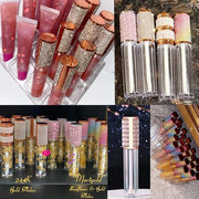 AMORIX 72pcs 5ml Diamond Lip Gloss Tubes with Wand Lipgloss Tubes Bulk Empty Rhinestone Lip Gloss Containers Bottles Cryst...