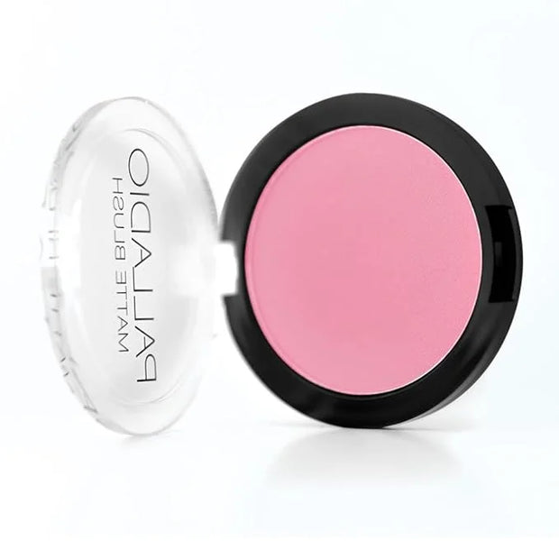 Palladio Matte Blush, Brushes onto Cheeks Smoothly, Soft Matte Look and Even Finish, Flawless Velvety Coverage, Effortless...