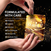 MAREE Golden Glow Eye Gels – Moisturizing Hydrogel for Smooth Under-Eye Area – Gentle Skincare Boost - Product Image